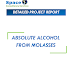 Project Report on Absolute Alcohol from Molasses Plant