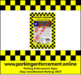 Parking Enforcement Signs