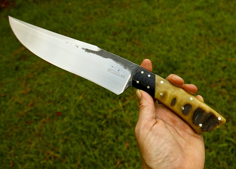 Brut De Forge Scandinavian Woodsman Knife — Skully Forge
