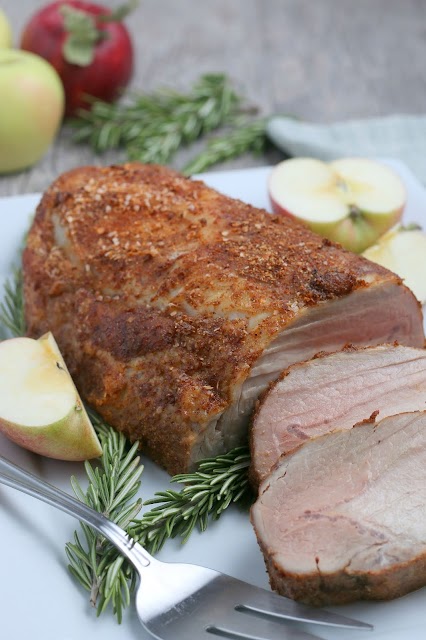 Roasted pork pan tenderloin basilmomma recipe delicious dinner Spice Rubbed Oven Roasted Pork Loin Recipe