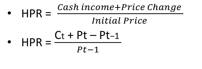 Lanjutan Risiko dan Tingkat Imbal Hasil Awal Mula