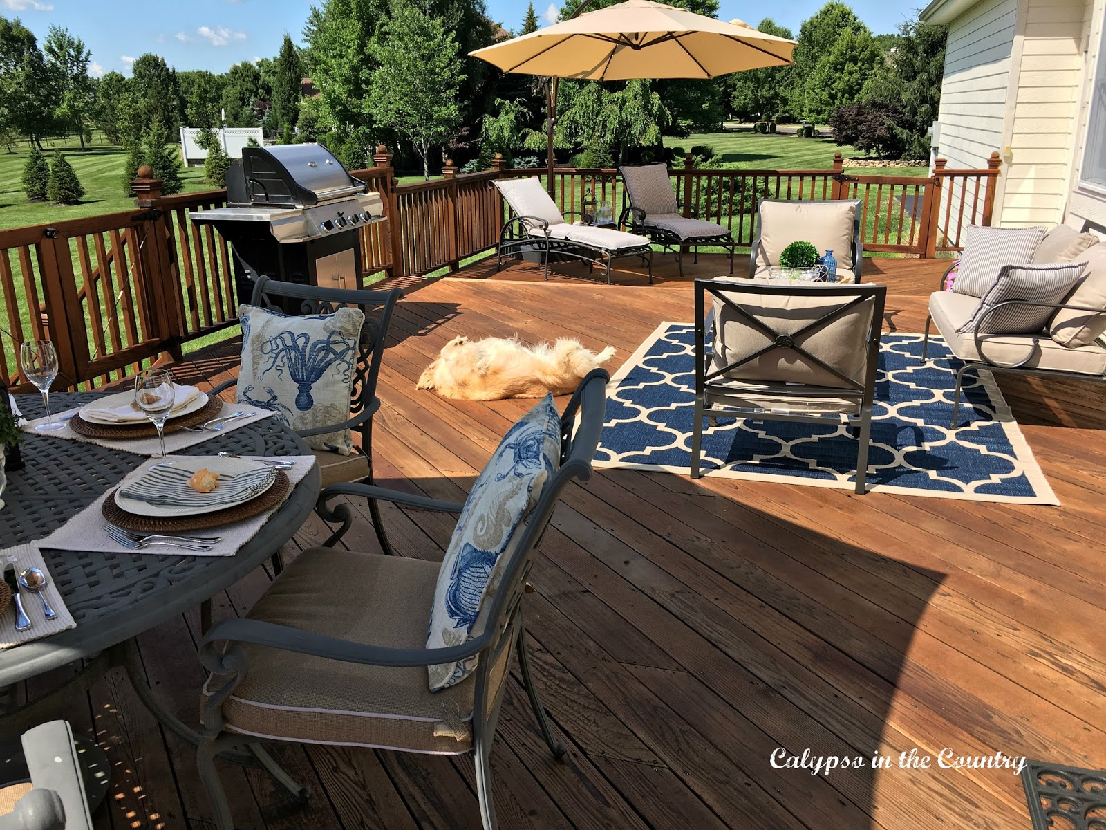 Summer Deck View Summer Deck View