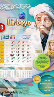 Desain Kalender 2020 Untuk Pesantren