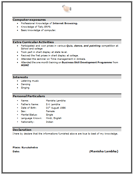 two page resume format for freshers 10000 cv and resume sles with free mba resume sle two page resume format for freshers 10000 cv and resume sles with free mba resume sle