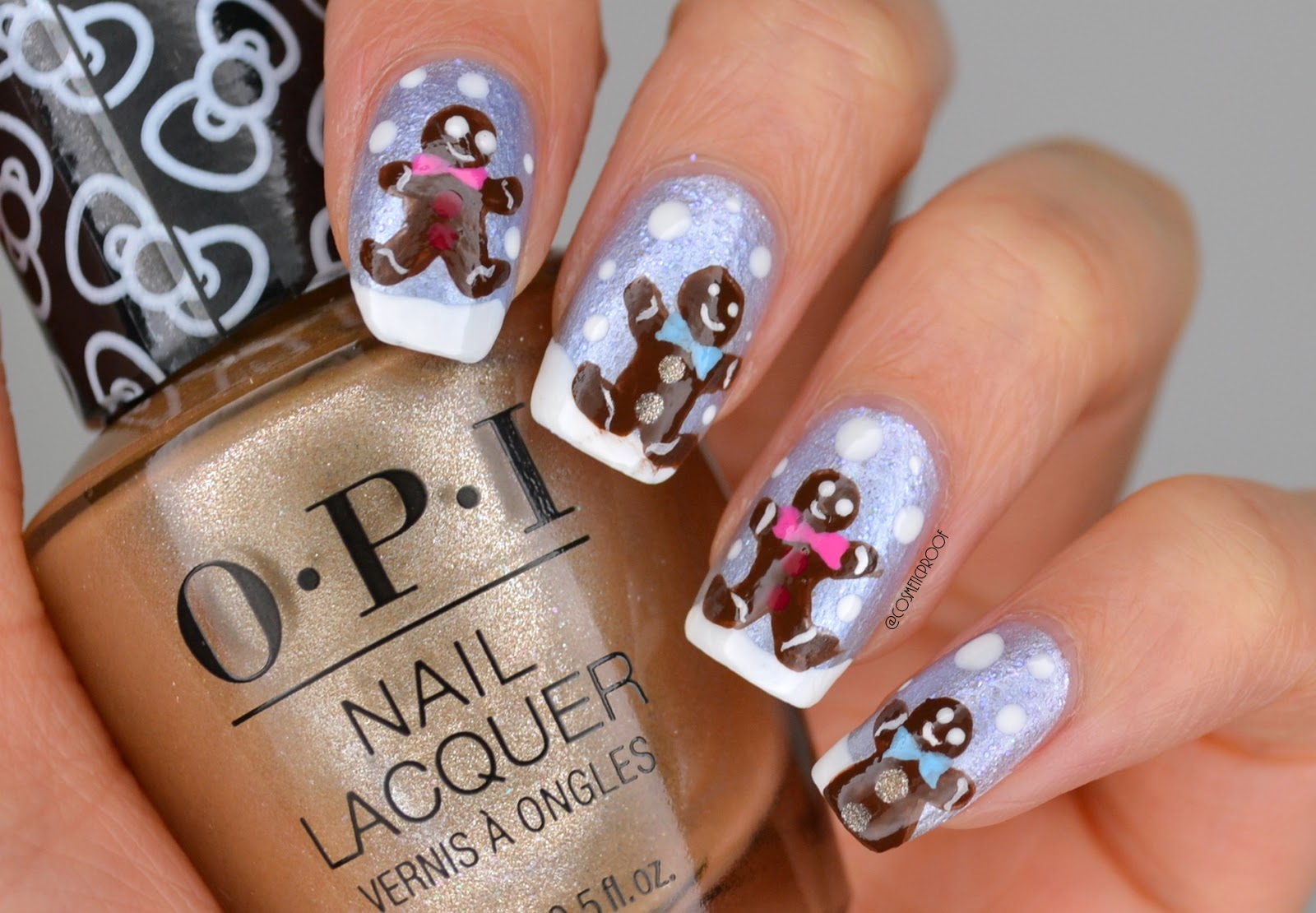 5. "Gingerbread Man Nails" - wide 4