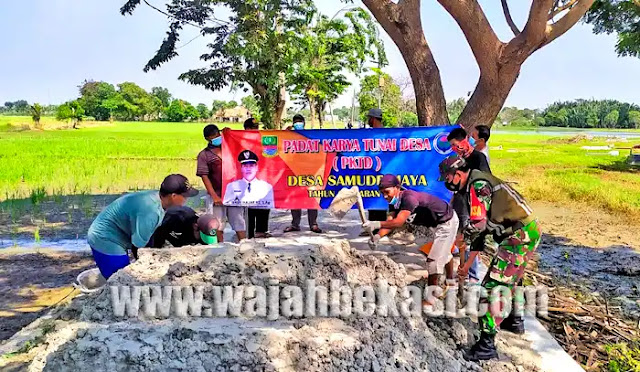 Desa Samudrajaya Perbaiki Jalan Lingkungan Manfaatkan Program Padat Karya Tunai Desa Samudrajaya Perbaiki Jalan Lingkungan Manfaatkan Program Padat Karya Tunai