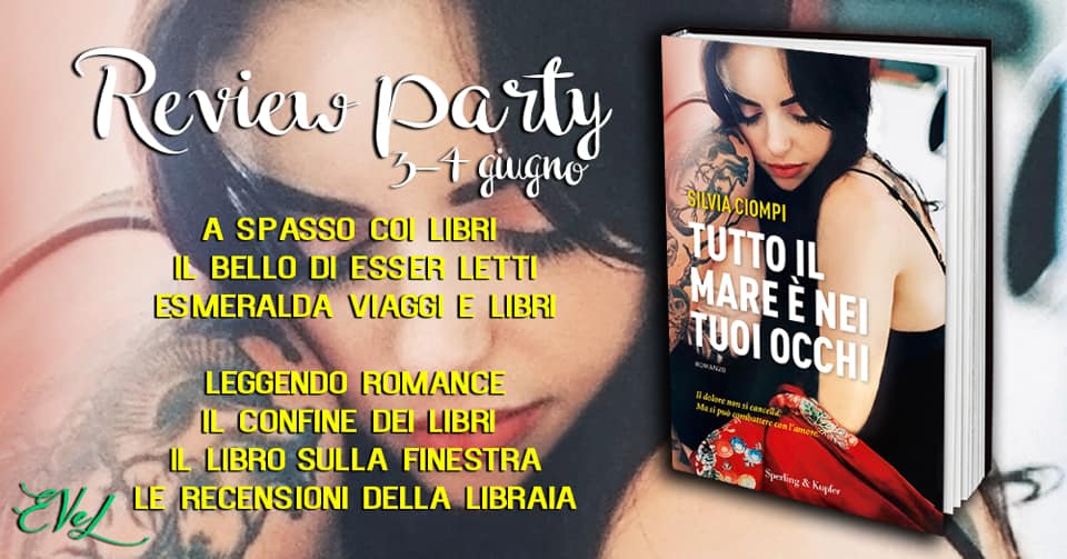 Review Party Tutto il mare è nei tuoi occhi di Silvia Ciompi Le recensioni della libraia