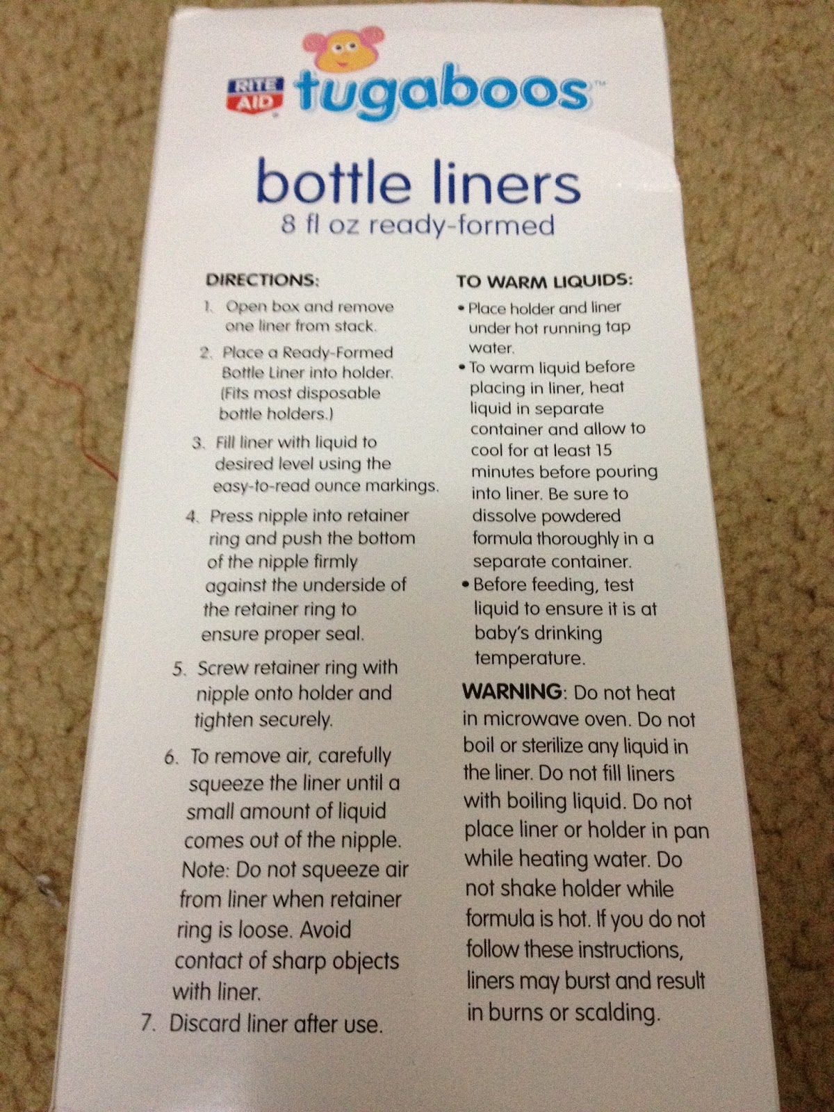Do I need Bottle Liners? Little Babet