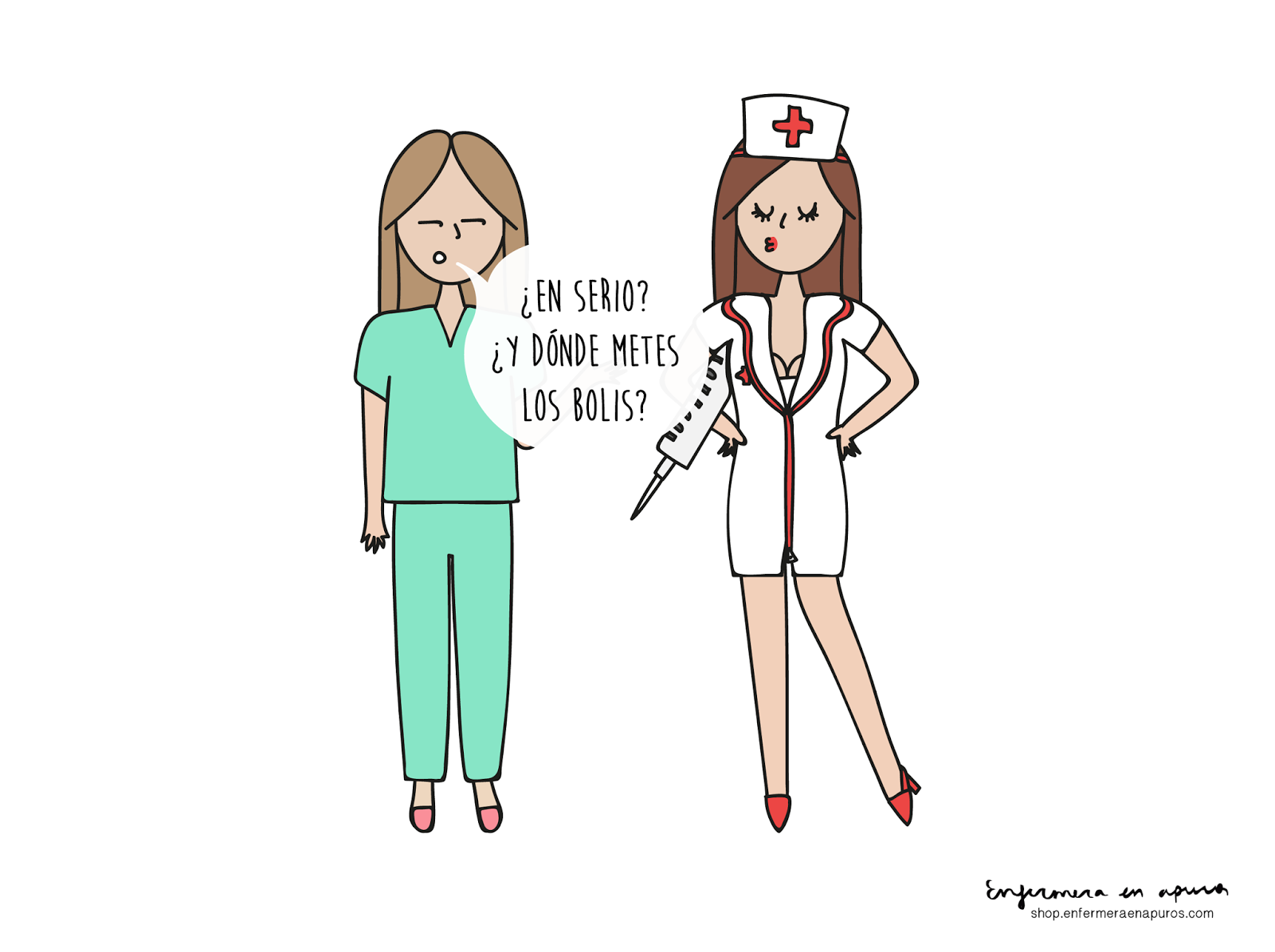 Enfermera Saturada: Deberíamos llevar encima un esparadrapo