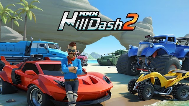 لعبة سباق السيارات الوحشية MMX Hill Dash 2 معدلة للاندرويد (آخر تحديث)