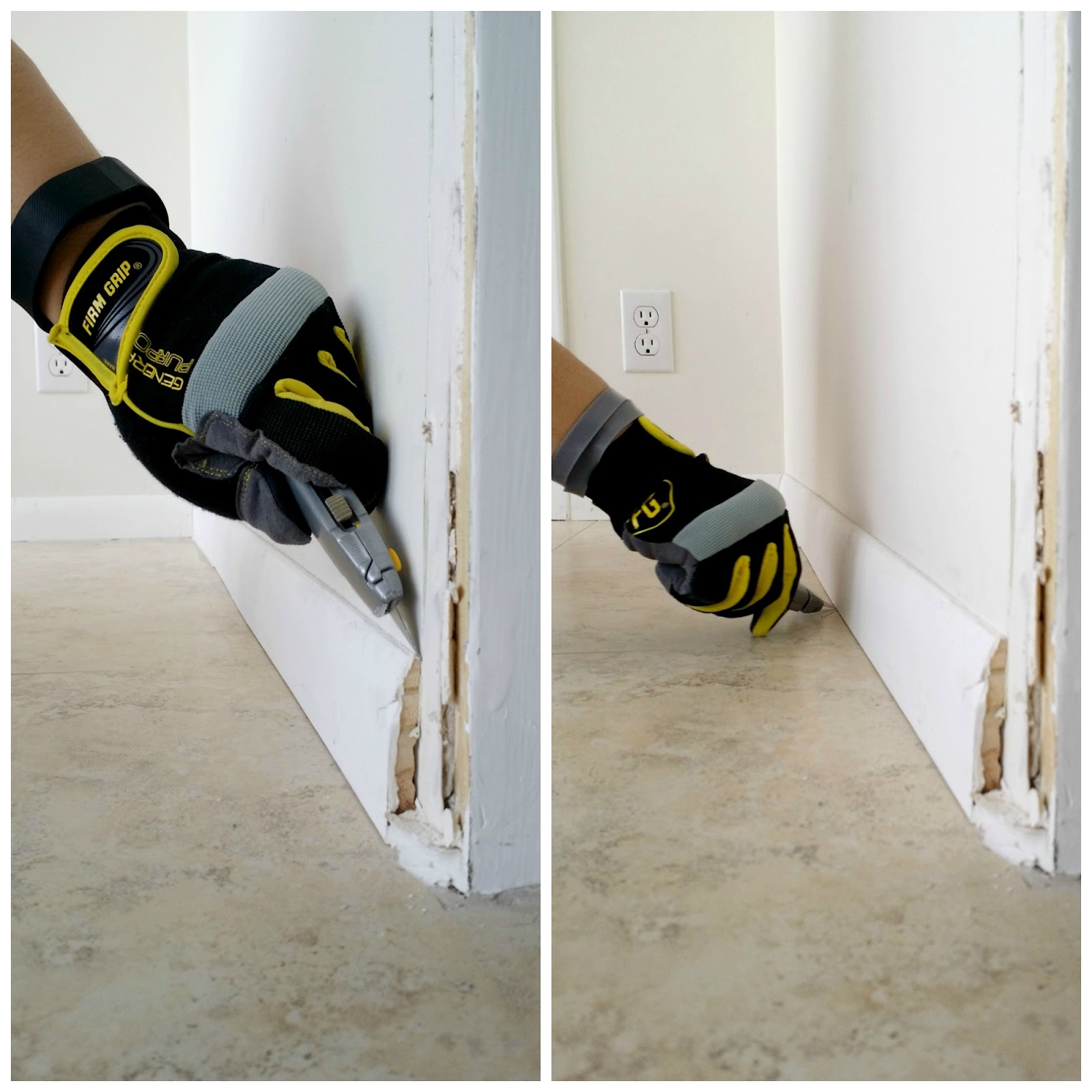 Made2Make How to Remove Baseboards