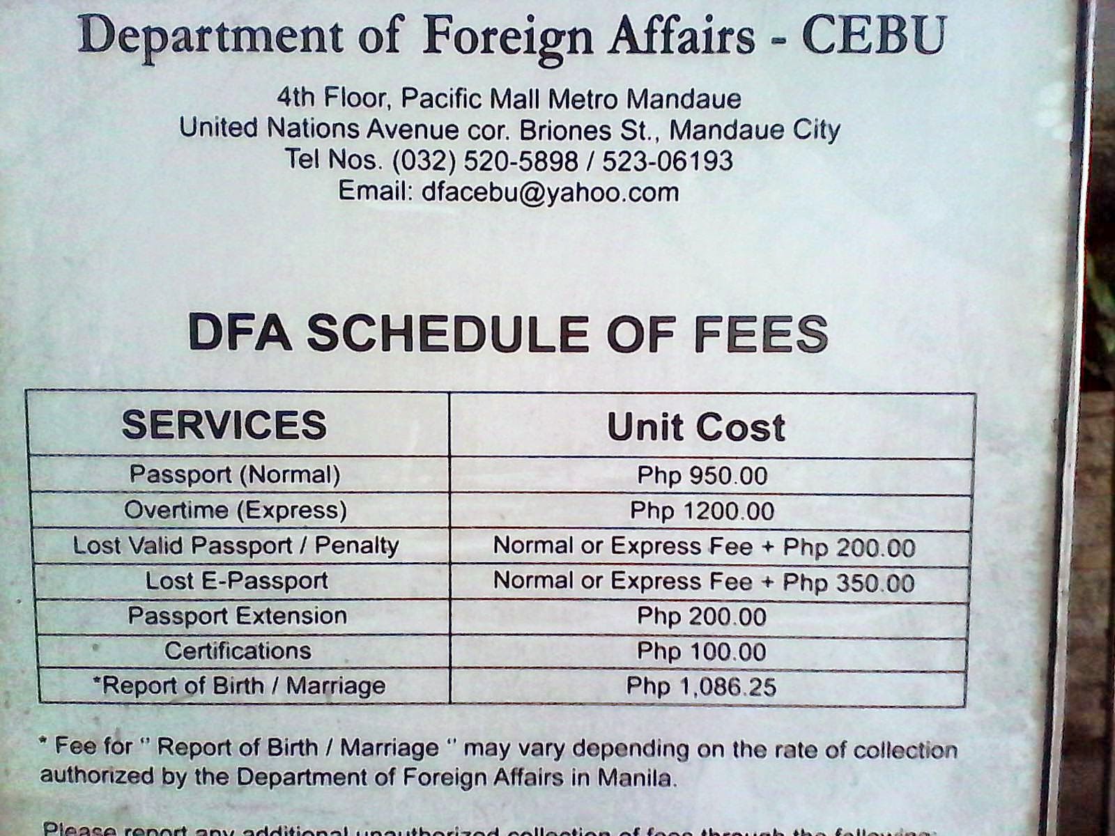 Must Be That Girl! Passport Renewal In Cebu