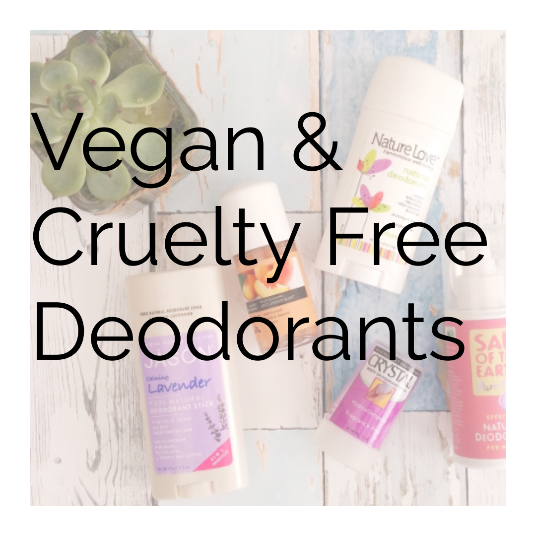 5 Cruelty Free & Vegan Deodorants Tried & Tested Rachel the Hat