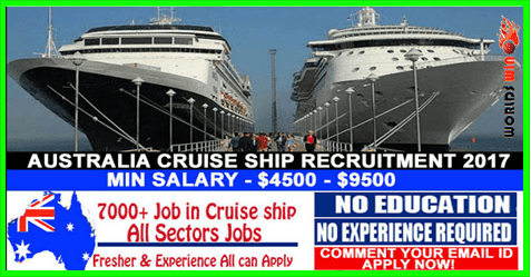 australian cruise ship jobs
