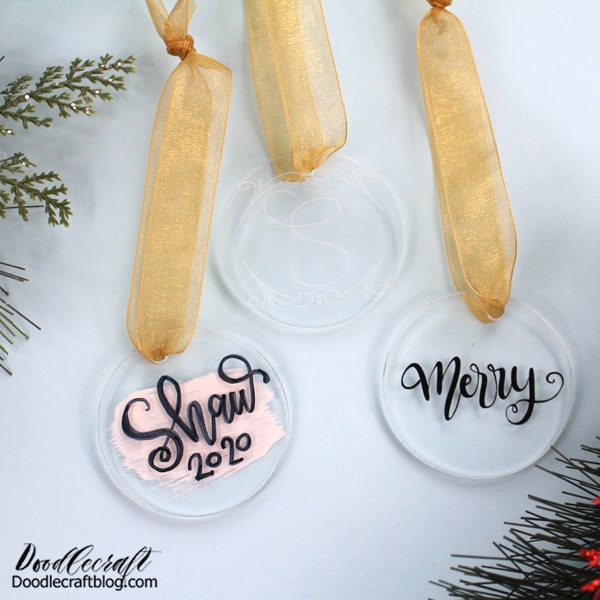 How to Make Acrylic Ornaments 3 Ways!