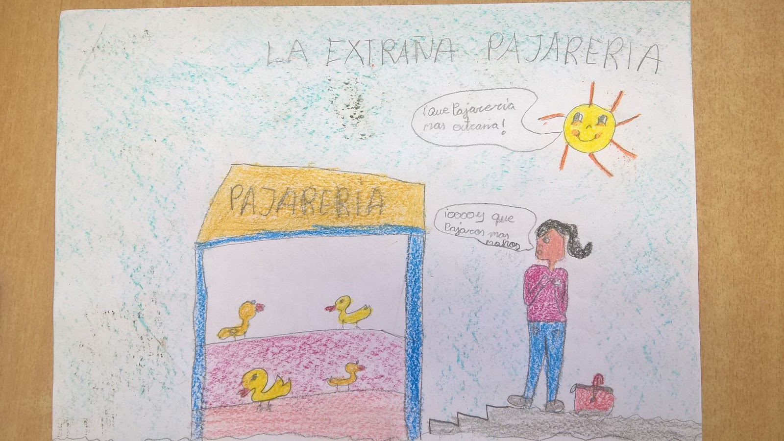 NUESTRO PEQUEÑO MUNDO CUÉNTAME UN CUENTO LA EXTRAÑA PAJARERÍA