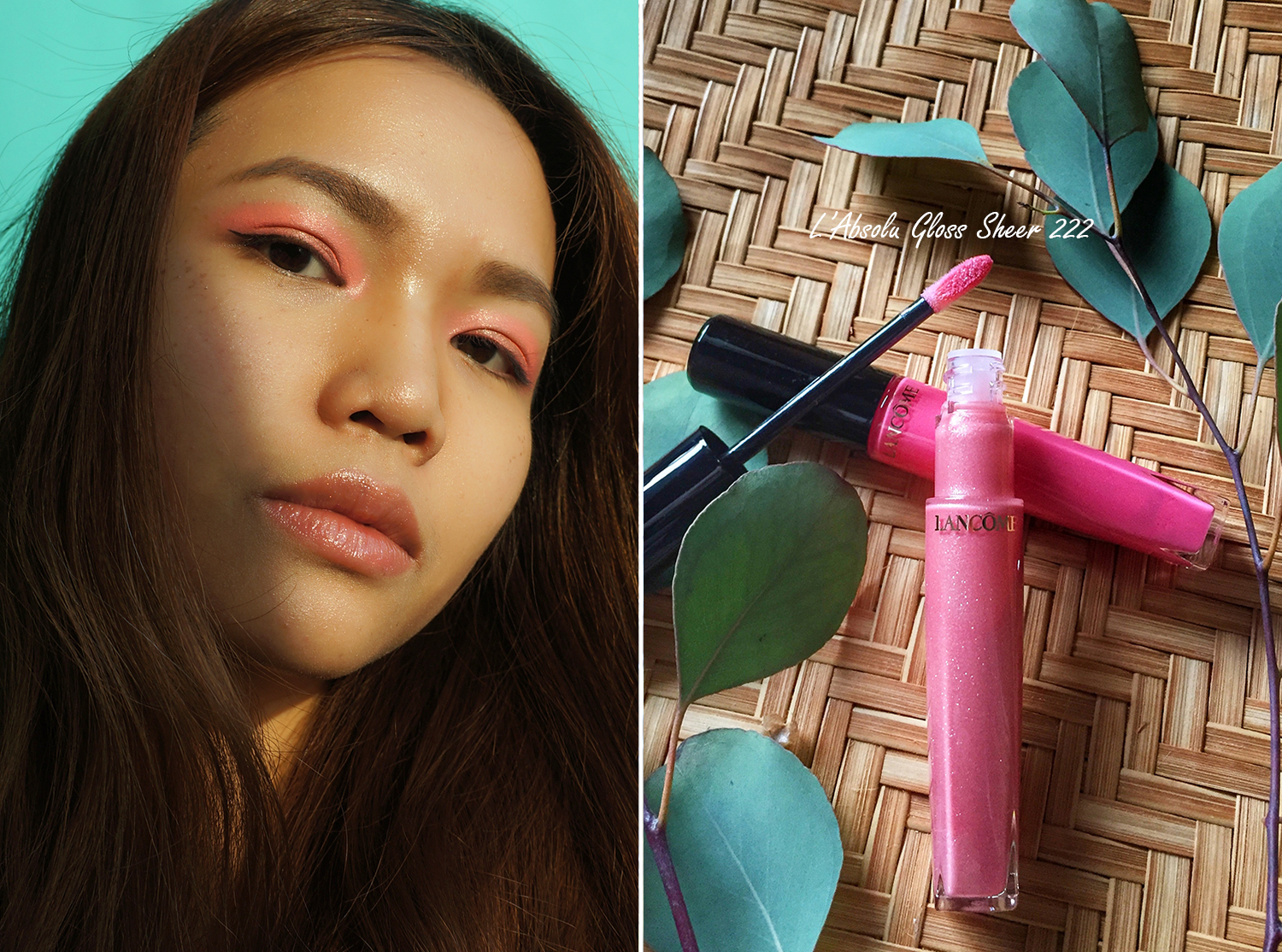 Lancôme L’Absolu Gloss Swatches. Theheyheyhey