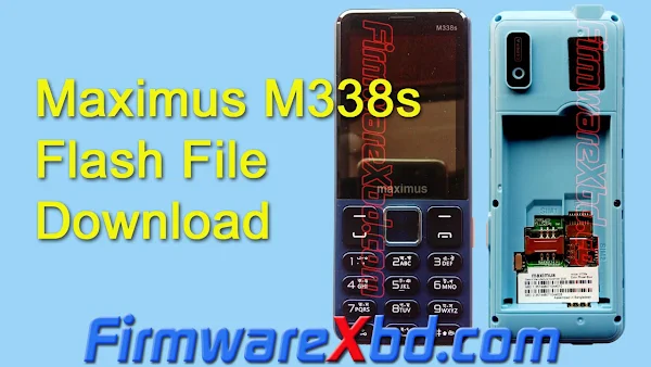 Maximus M338s Flash File Download SC6531E Official Firmware