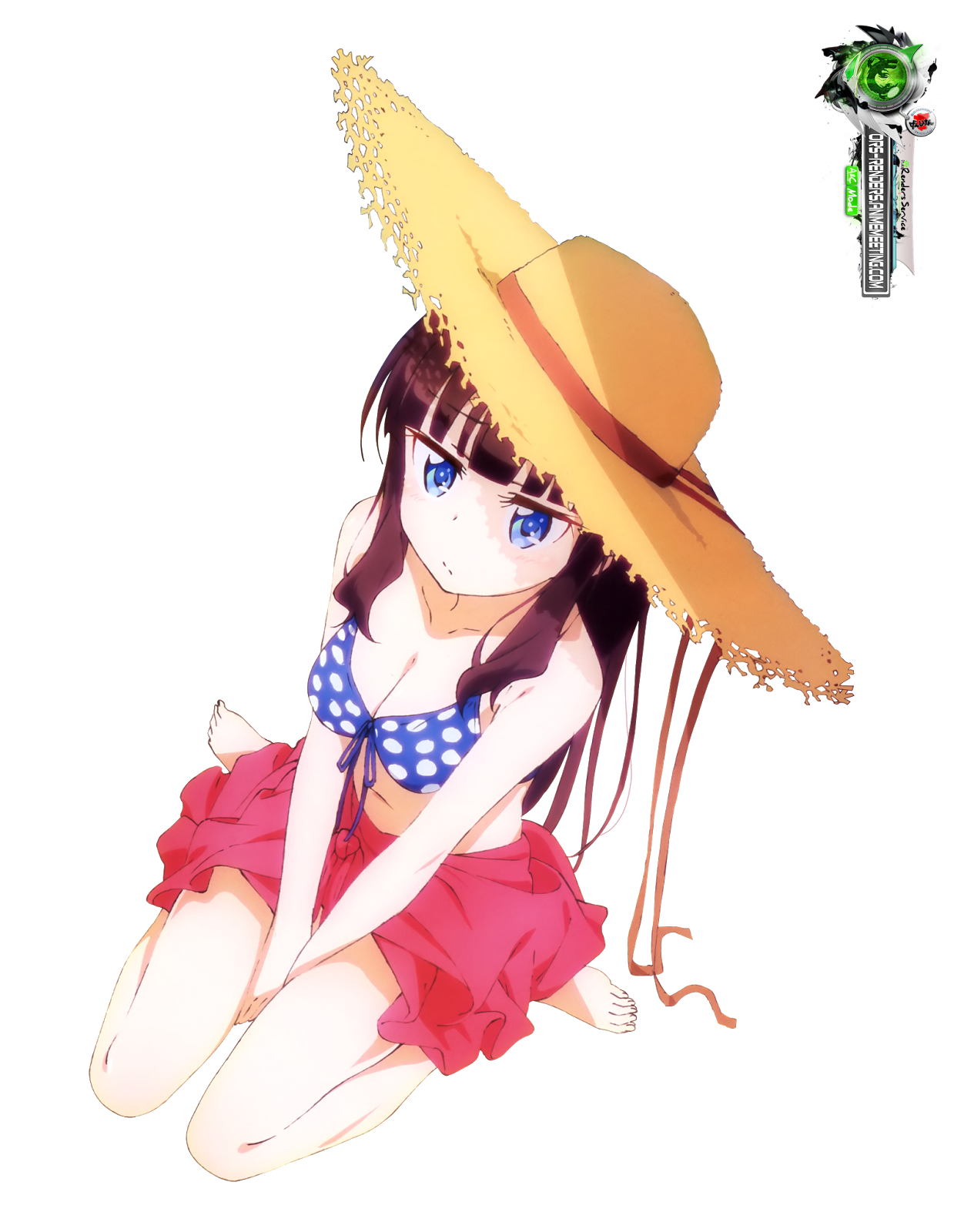 New Game Takimoto Hifumi Hyper Kawaiii Mizugi Summer Hd Render Ors Anime Renders