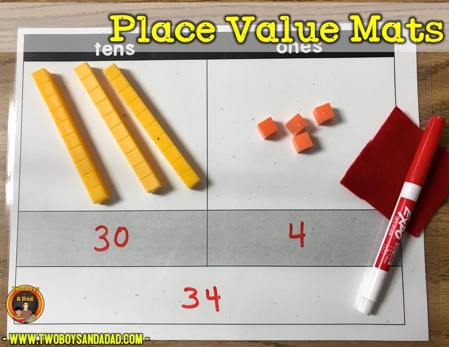 place value mats
