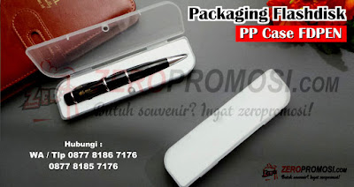 Box Packaging Panjang Flashdisk Pulpen - PP CASE PEN, PP CASE FLASHDISK PULPEN, Box Packaging Flashdisk Pen Cetak Logo, Kotak/Box Plastik USB Pen (PP Case Pen)