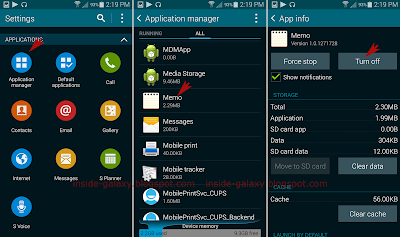 how to change app settings on galaxy s5