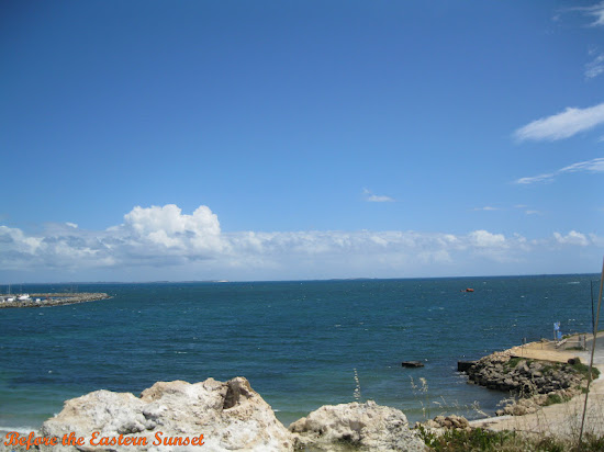 Best view of Bathers Bay from Fremantle City Round House