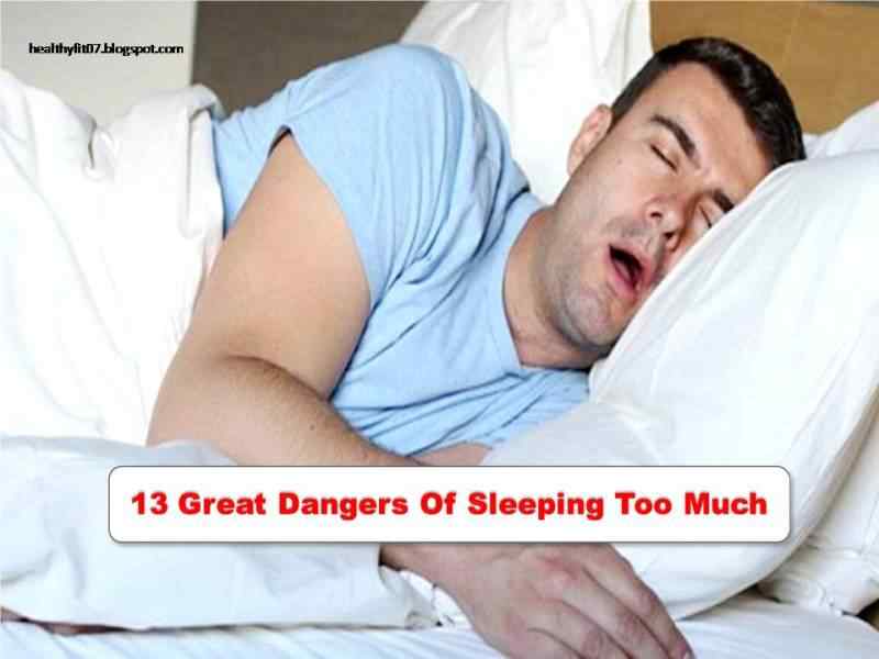 13 Great Dangers Of Sleeping Too Much
