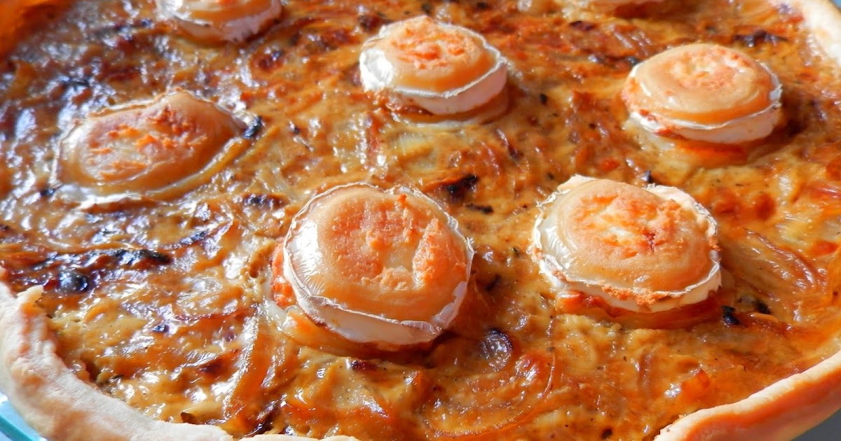 La cuisine de Yasemin: Tarte chèvre - oignon - miel