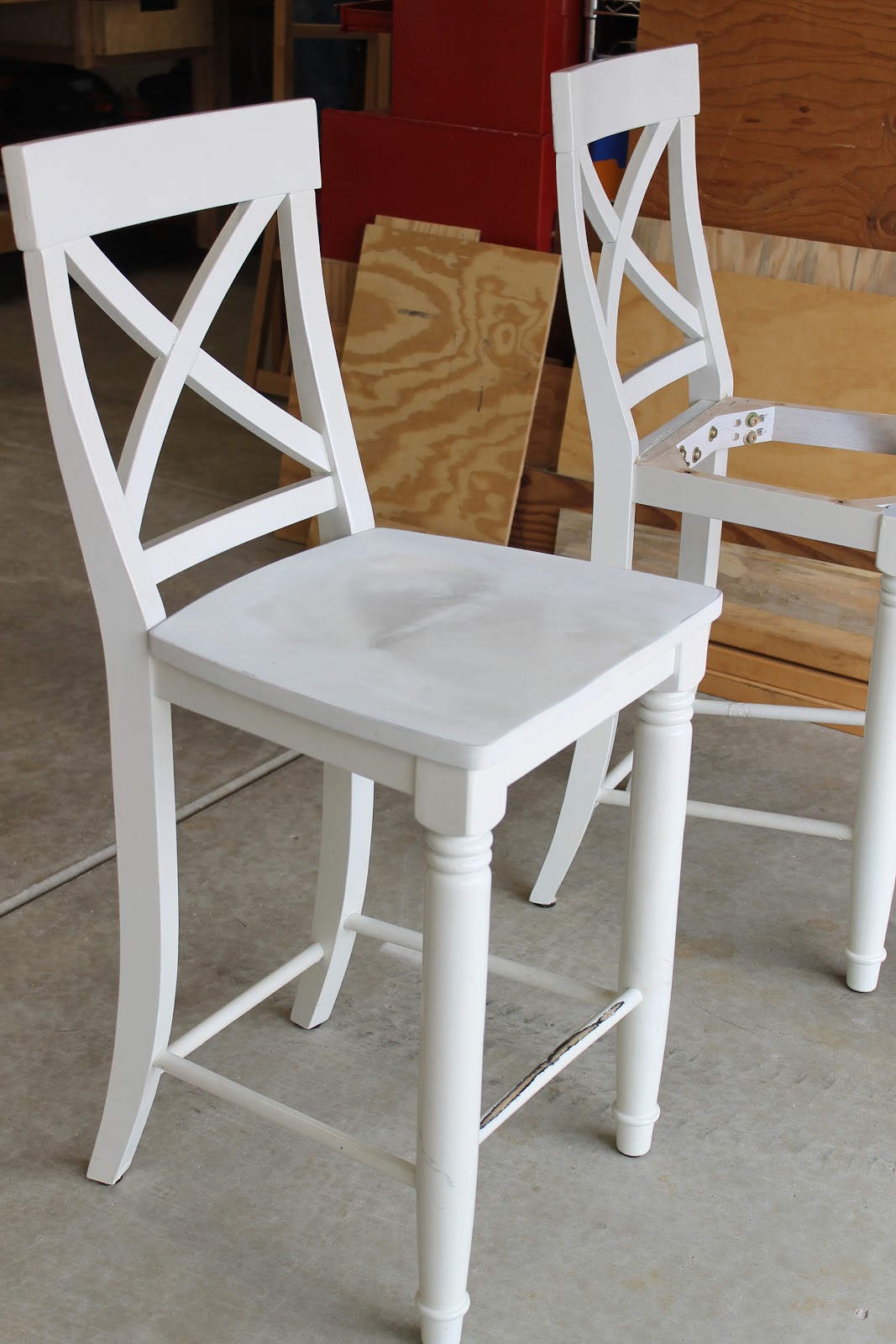 Dens gens Creatifs IKEA KITCHEN CHAIR TRANSFORMATION