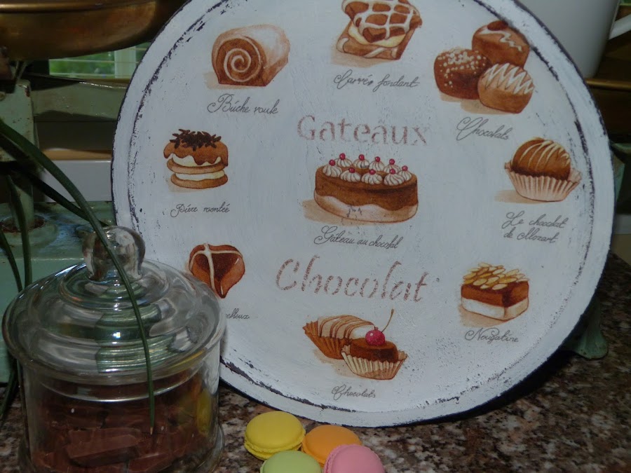 isabelvintage_plato de madera_vintage