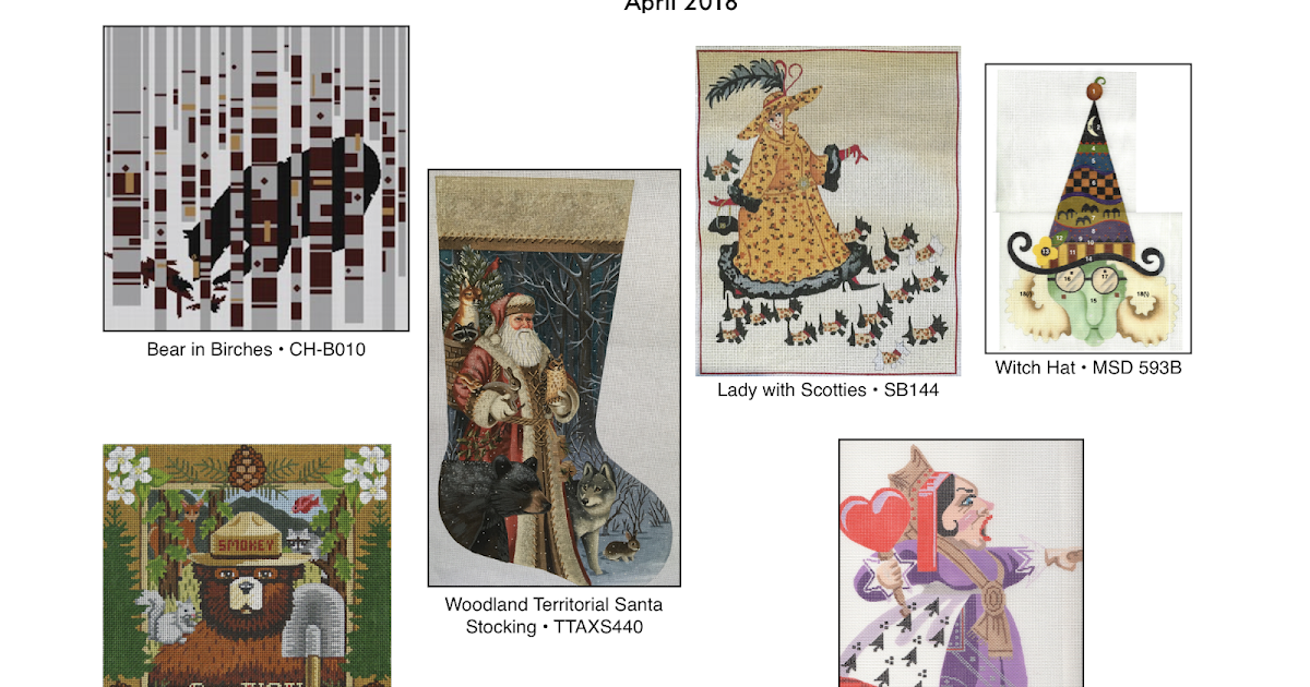 Needlepoint Study Hall 12 new stitch guides from Robin King