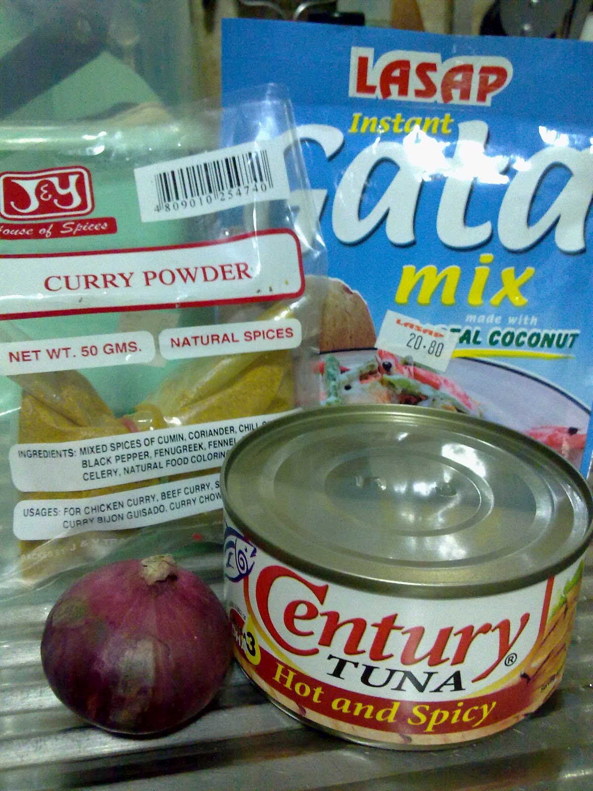 bunay's little corner Recipe Easy Tuna Curry