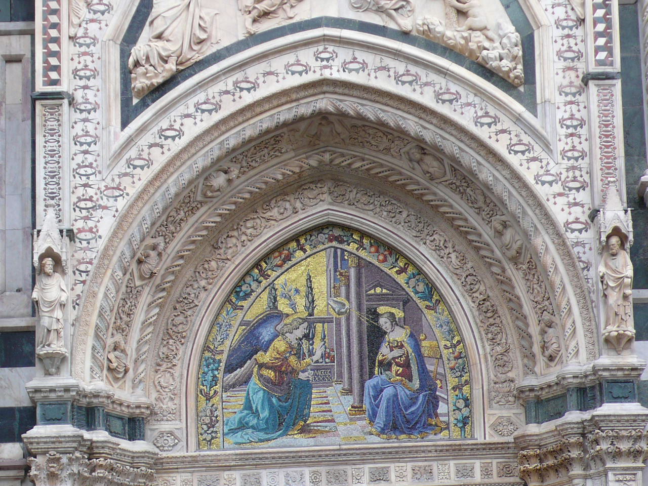 Florenz und seine Kirchen: 24.11.2012 - Santa Maria del Fiore - Porta