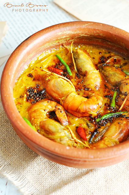 Chemmeen Curry , Kerala Prawn Curry