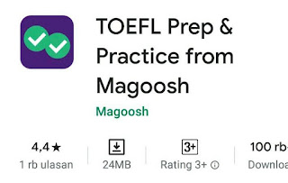 Aplikasi Android belajar TOEFL terbaik