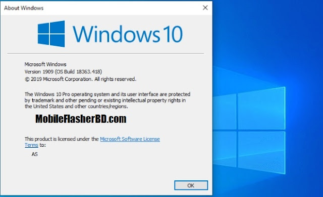 Download Latest Update November Windows 10 (V.1909) ISO Files 32bit-64bit Officially Installer Free By Jonaki TelecoM