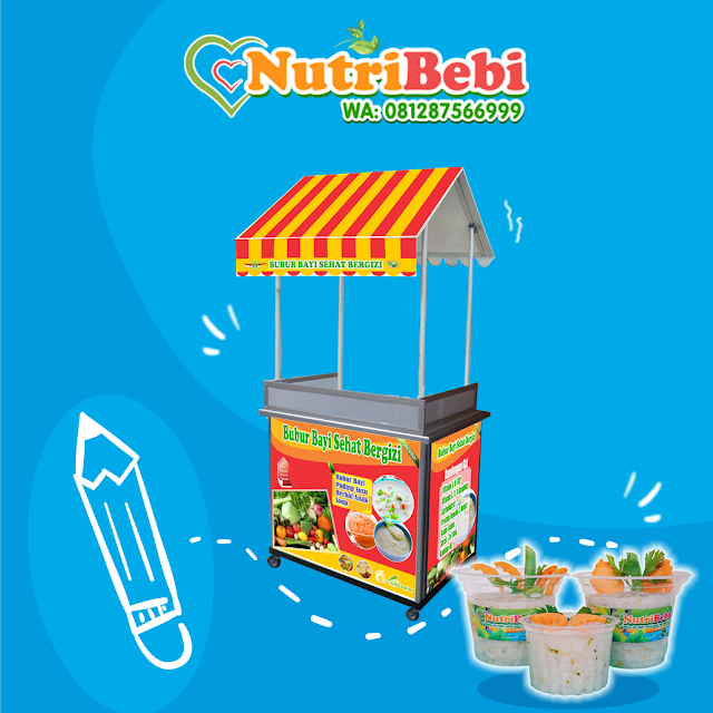 Gerobak Bubur Bayi Sehat Bubur Bayi Organik Peluang