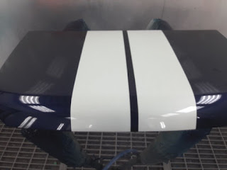 Cobra paintwork on boot / trunk lid