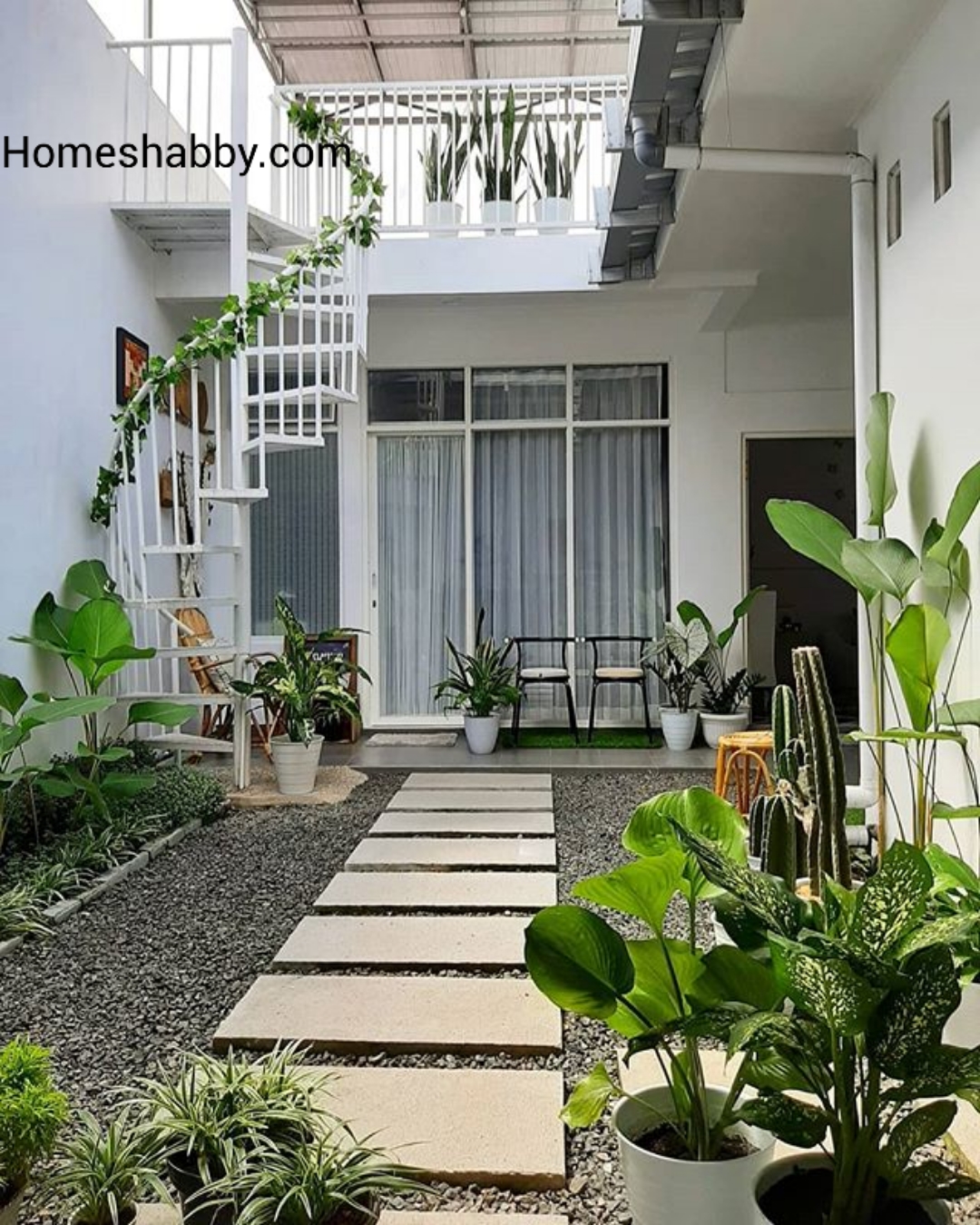 6 Gambar Model Taman Minimalis Berbatu Serap Banyak Air ~ Homeshabby