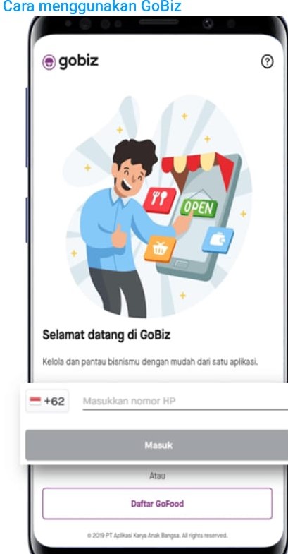 Cara Menggunakan Go Biz Go Food 2020 Go Bizz Com