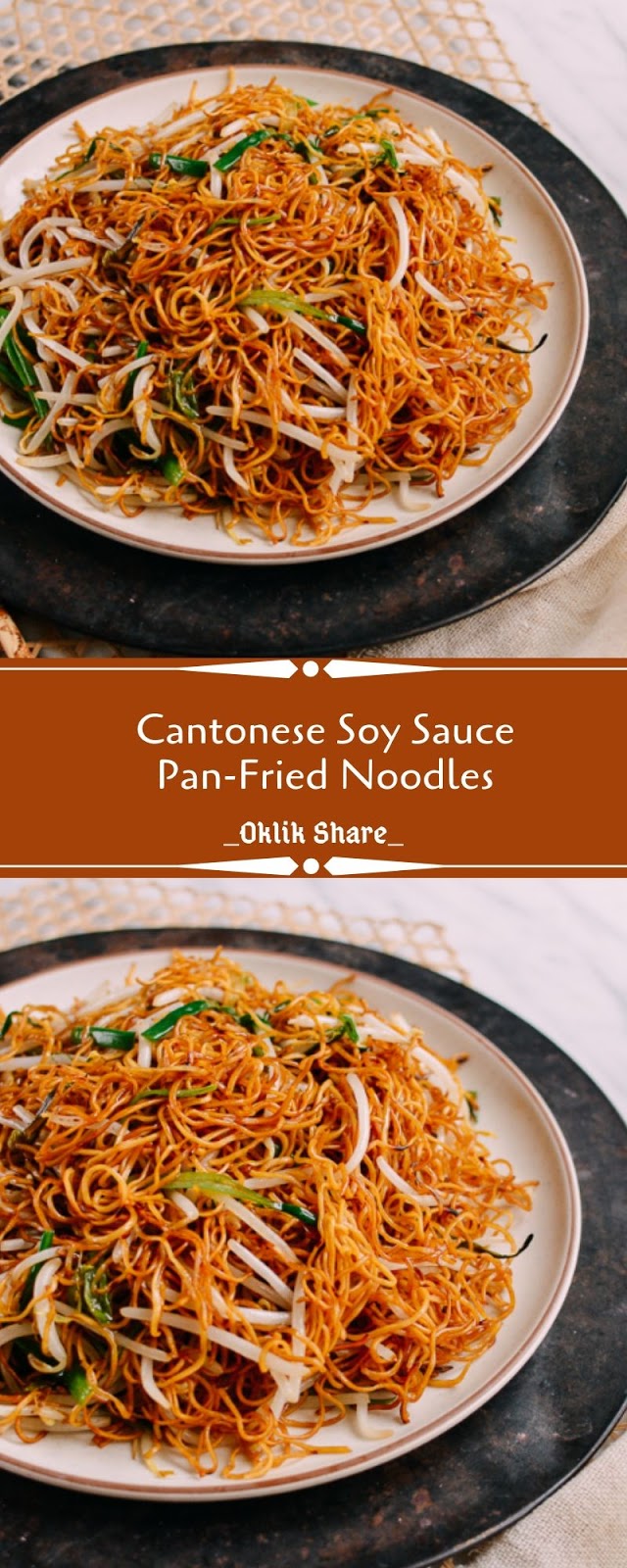 Cantonese Soy Sauce Pan-Fried Noodles