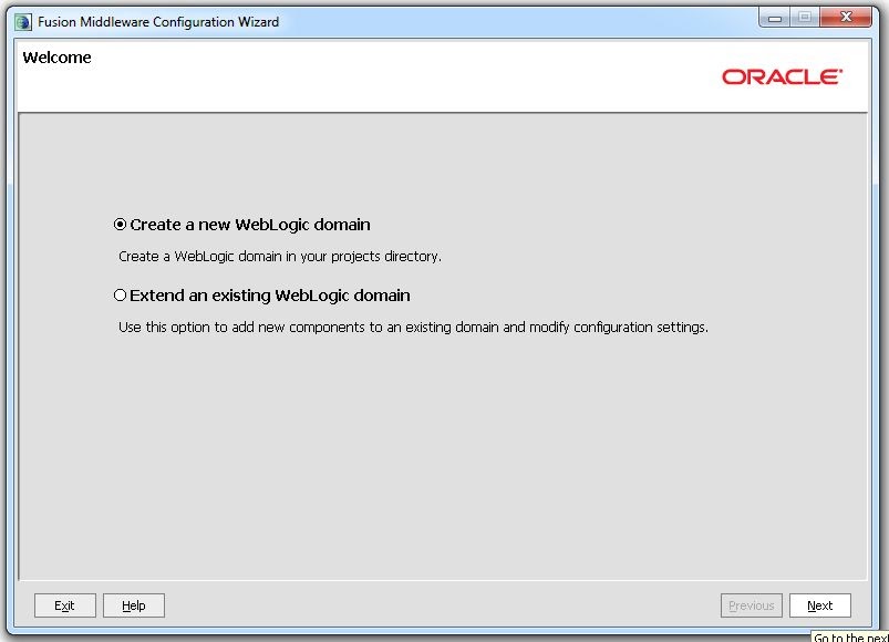 Create domain. Create domain