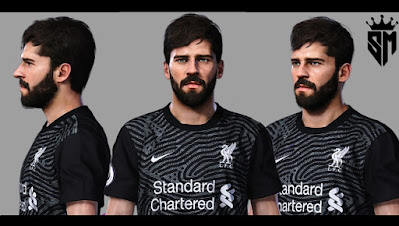 PES 2021 Faces Alisson Becker by Sameh Momen