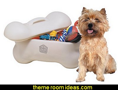 Big Bone Pet Toy Storage Bin pet gift ideas - gifts for pets - gifts for dogs - gifts for cats - creative gifts for animal lovers - gifts for pet owners pet stuff - cool stuff to buy - pet supplies Big Bone Pet Toy Storage Bin