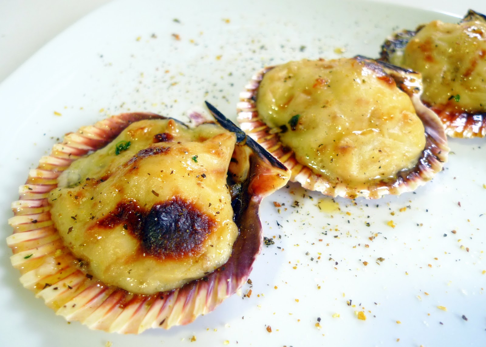 EL MUNDO DE MARILO... VIEIRAS GRATINADAS...