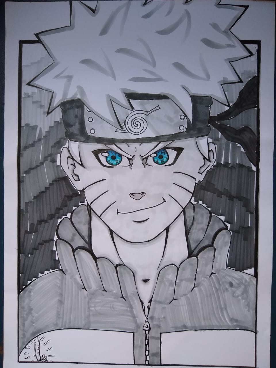 Arte e Cor - Naruto