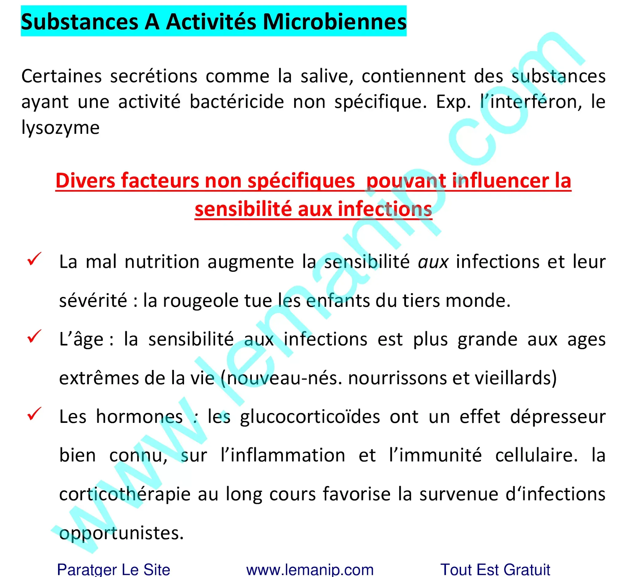 Substances A Activités Microbiennes