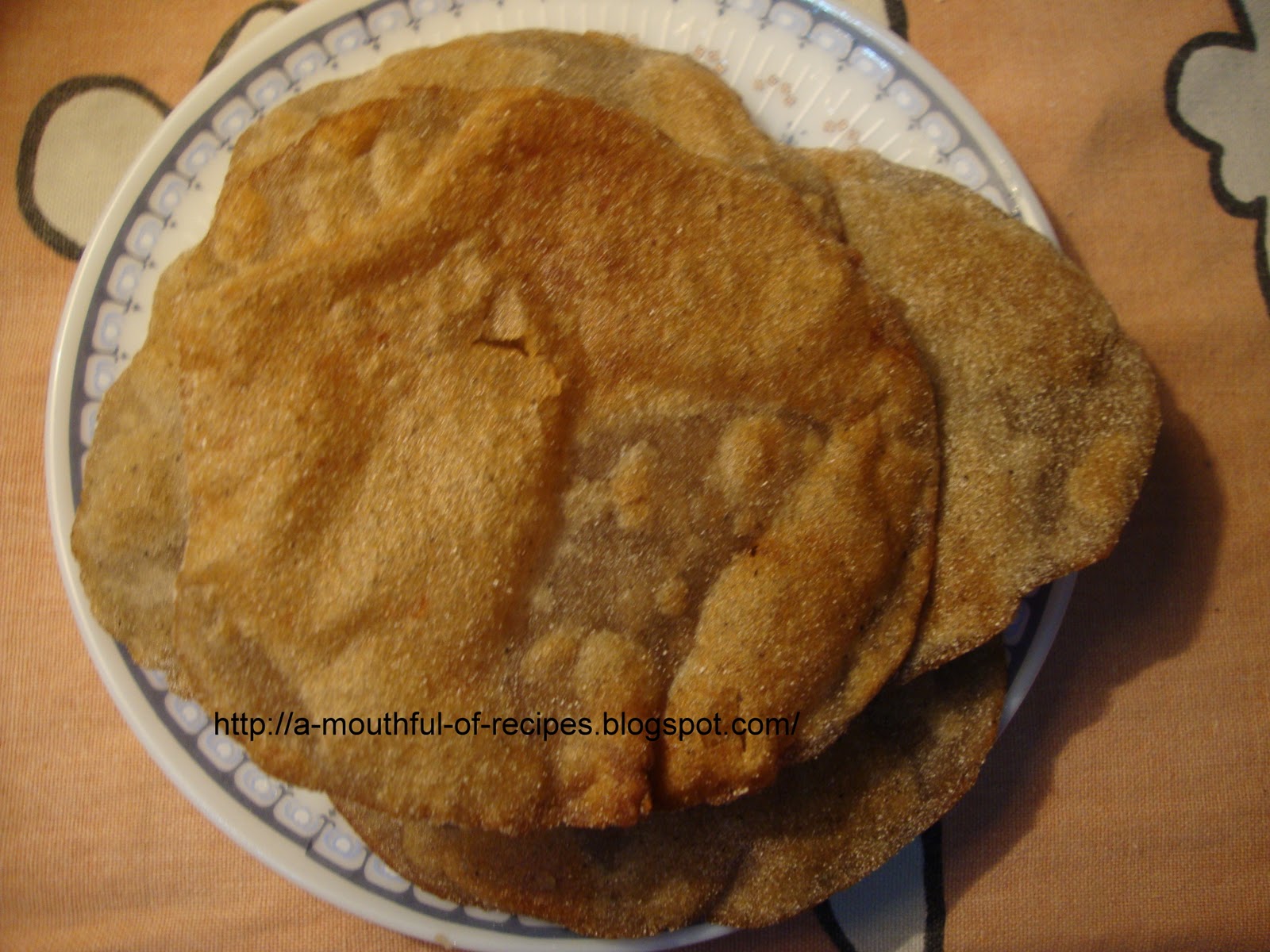 A Mouthful Of Recipes Navratri Fast Special Singhare Ka Atta (Water