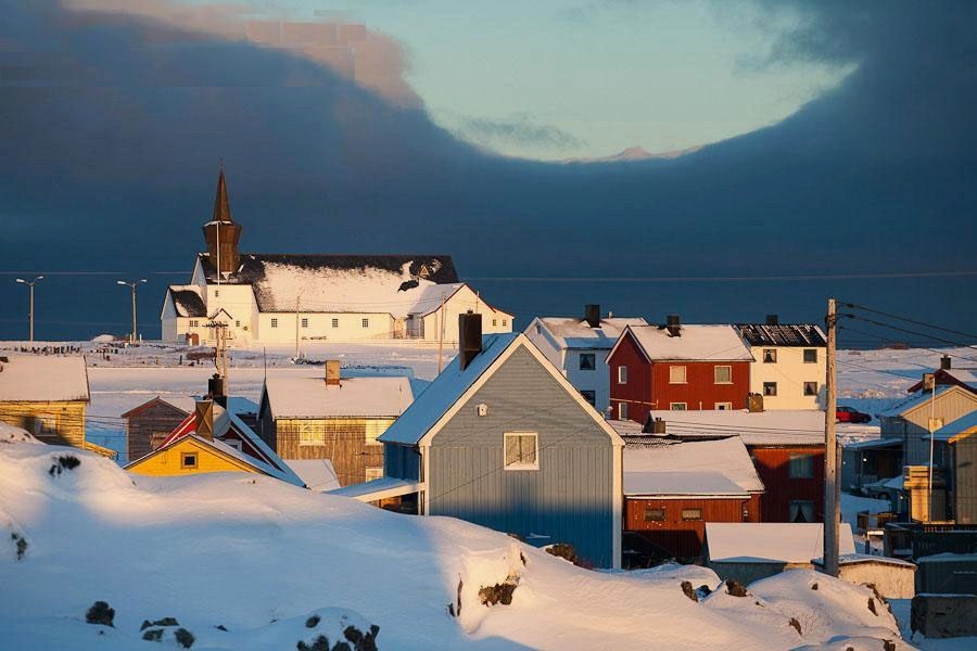 Ultima Thule Gamvik, village and museum on the extreme North of Norway